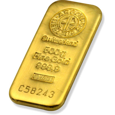 500g zlata | Argor-Heraeus (bez certifikata)