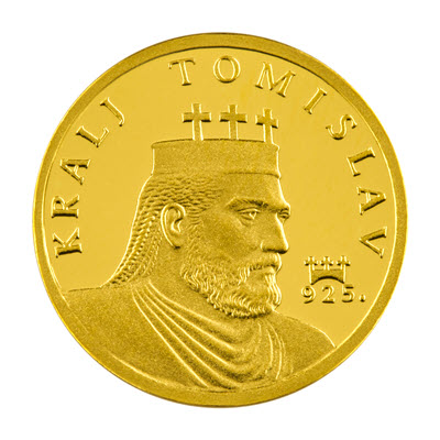 Zlatnik Kralj Tomislav + kutija