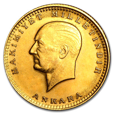 100 turskih kurush-a Ataturk
