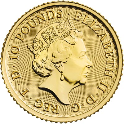 1/10 unce zlata - Britannia