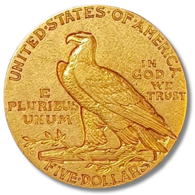 5 američkih dolara Indian Head - Slika 4