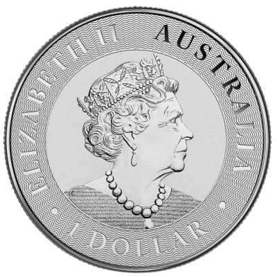 1 unca srebra - Australski klokan
