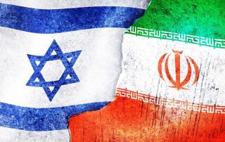 izrael-iran-zastave