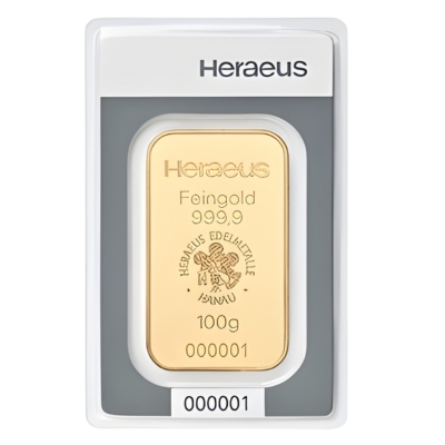100g zlata | Heraeus
