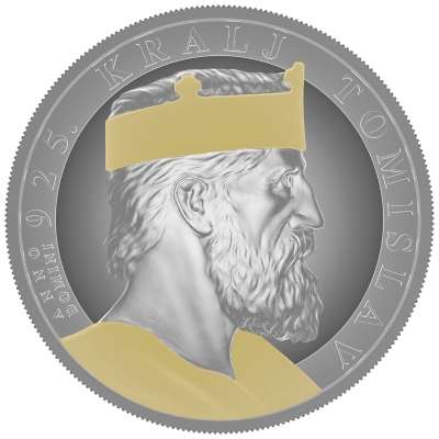 2 unce srebra | Kralj Tomislav + kutija