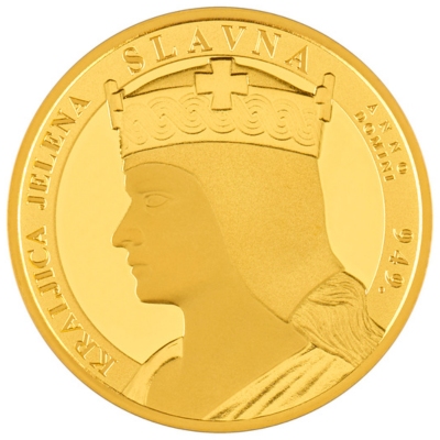 1/16 unce zlata | Kraljica Jelena Slavna