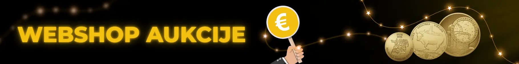 Webshop Aukcije Banner