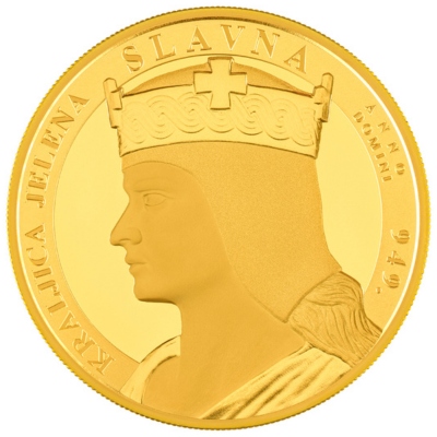 1 unca zlata | Kraljica Jelena Slavna